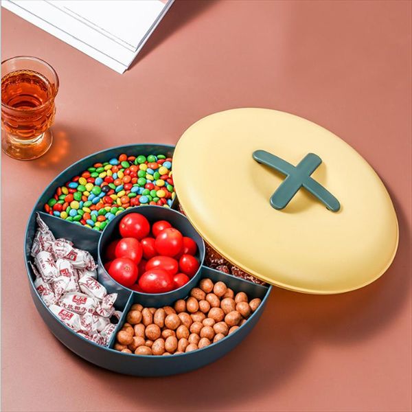 

gift wrap simple divided grid candy box household products living room nut packaging snack tray wedding accessories party box.8z