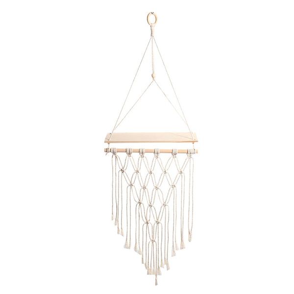 

tapestries craft apartment for plants macrame shelf living room wall hanging indoor outdoor home decor art hand made with tassels gift