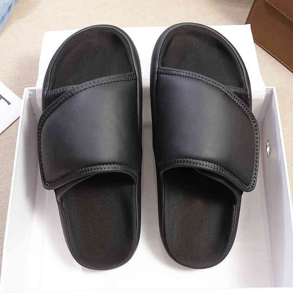 

kany seaon67 coconut slippers men leather pair women summer zlh, Black