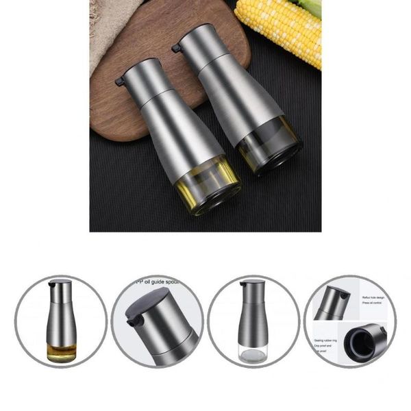 

storage bottles & jars practical leak-proof edible oil container pot dispenser smooth surface easy to clean