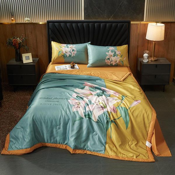 

comforters & sets 2021 washed silk summer quilt