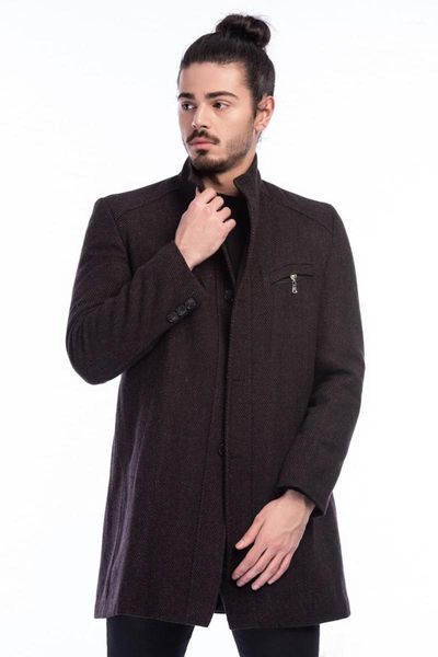 

men's jackets dewberry male coffee overcoat-1020001 p8318.., Black;brown