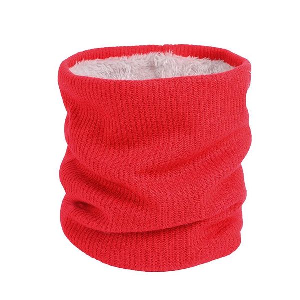 

hats, scarves & gloves sets 2021 winter thick warm knitted fashion men women solid colorneck warmer scarf outdoor double layered velv, Blue;gray