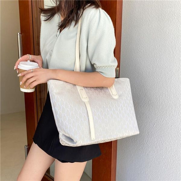 

evening bags women's large capacity canvas bag one shoulder leisure fashion handbag shopping