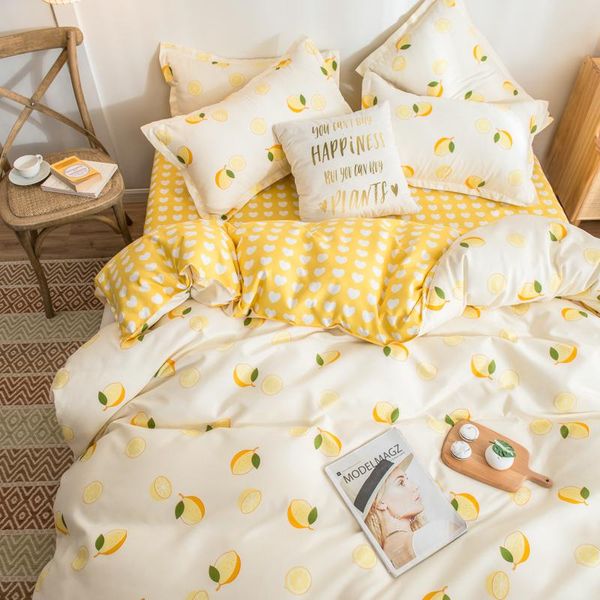

the taste of quality bedding double sanded quilt cover sheet pillowcase four-piece set sets