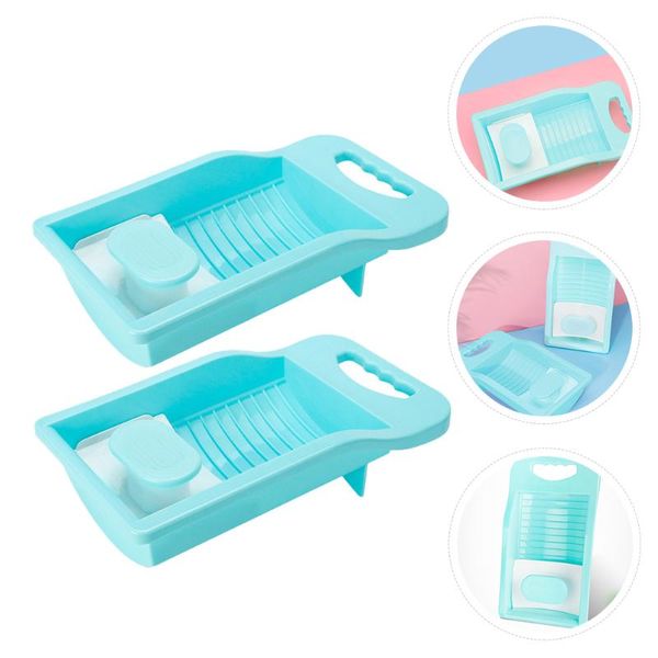 

carpets 2pcs underwear washboard small clothes laundry scrubbing board