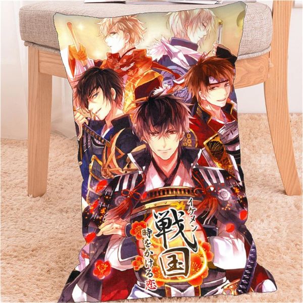 

pillow case ikemen sengoku sanada yukimura oda nobunaga dakimakura cover 60x40cm