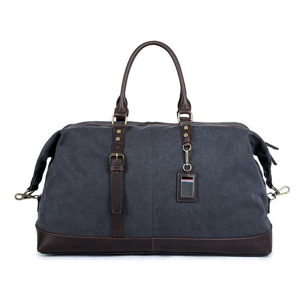 

duffel bags leisure large-capacity travel bag oversized tote portable canvas checked weekend short