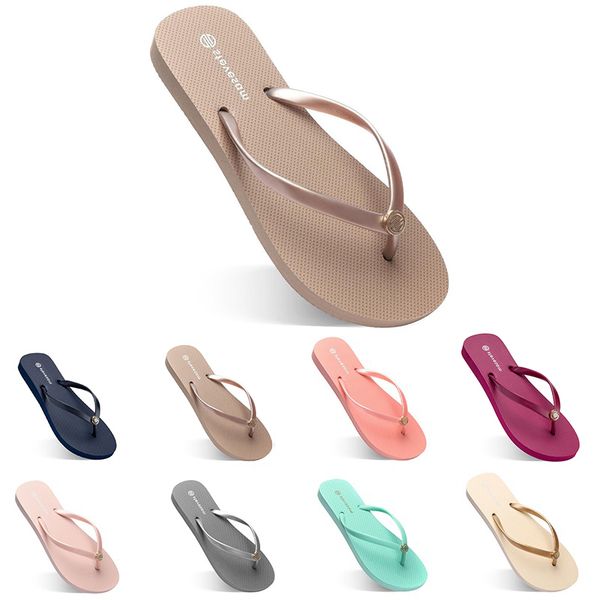 

women slippers fashion flip flops beach l indoor slipper triple black pink white lemon green grey navy womens shoes sixty eight