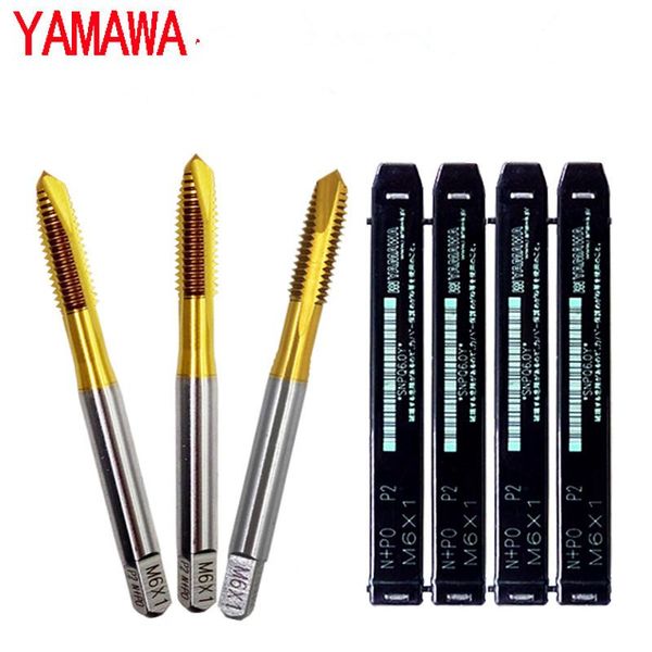 

hand tools 10pcs yamawa thread tap cobalt sus n+ po hss-e m2 m3 m4 m5 m6 m8 m10 m12