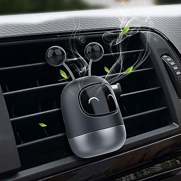 

car air freshener creative the robot auto perfume diffuser ventilation outlet interior decoration flavor fragrances deodoran
