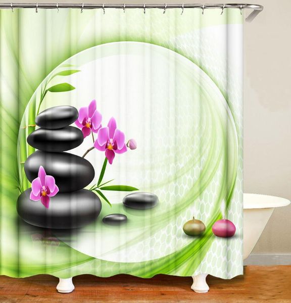 

bathroom products bamboo floral curtain bohemian background bath window shower curtains