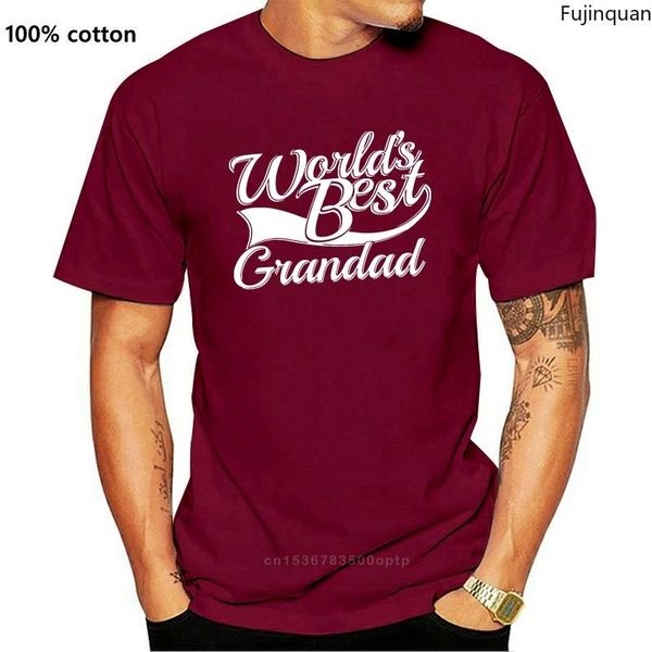 

men's t-shirts world's grandad gift adults mens t shirt 12 colours size s - 3xl summer style casual wear tee, White;black