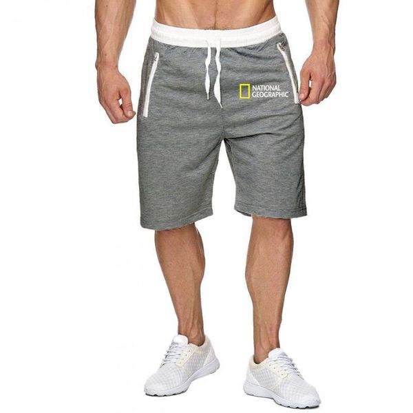 

running shorts fashion men's summer casual knee-length color patchwork jogging sports, Black;blue