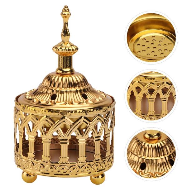 

candle holders 1pc censer candlestick stand adornment iron art