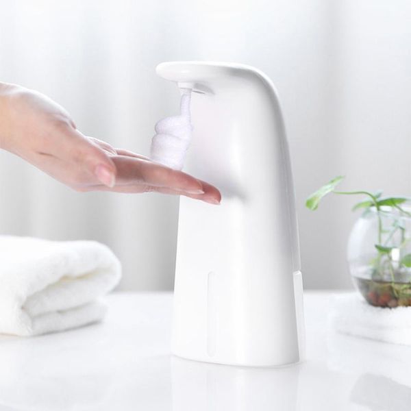 

infrared sensor liquid soap dispenser automatic induction foaming hand washer 250ml 0.25s home el school accessories