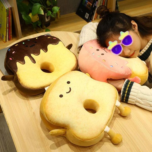 

cushion/decorative pillow toast bread throw student nap artifact classroom home office lumbar multifunctional chair pad sofa cushion