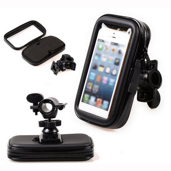 

cell phone mounts & holders bicycle motorcycle holder bike handlebar waterproof bag for xs xr 7 s9 s8 s7 scooter case