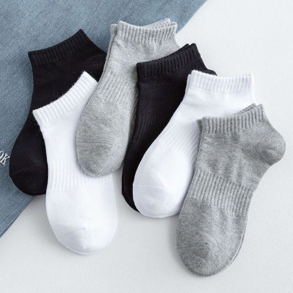 

color couple black white gray simple breathable cotton thin