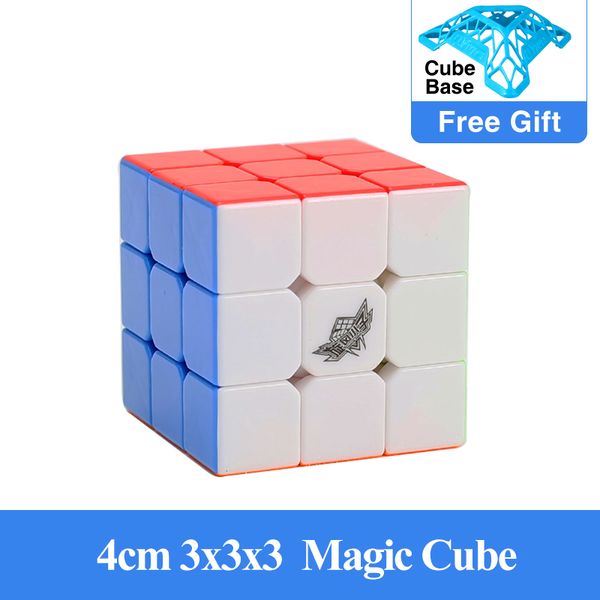 

cyclone boys 3x3x3 mini feiwu 4cm magic cubes puzzle cubes speed cubo square puzzle stickerless challenging gifts toys for child