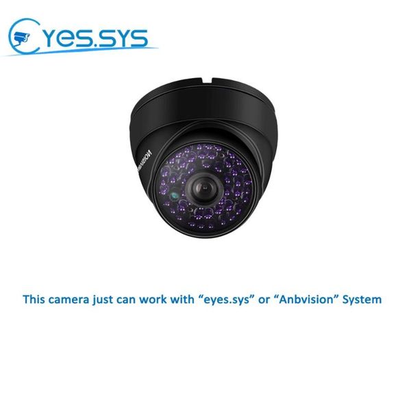 

h.265 1080p ip 36ir 2mp cctv hd poe night vision dome array led camera for anbvision and eyessys system cameras