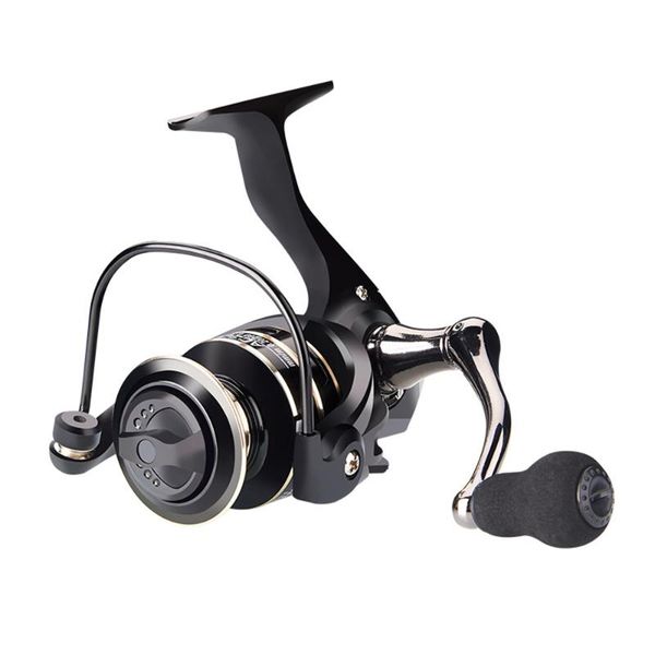 

mini spinning reel all metal 3bb 5.2: 1 ultralight right left hand inter-changeable freshwater saltwater fishing baitcasting reels