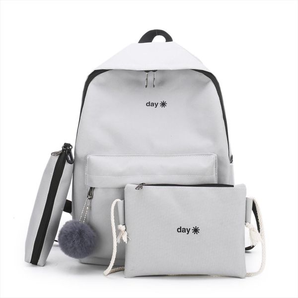 

trend women backpack korea style female college students back pack schoolbag for teenager girls letter printing knapsack