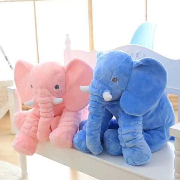 Elefante per bambini Cute Doll Peluche Baby Cartoon Cuscino lenitivo per accompagnare il compleanno addormentato 210515