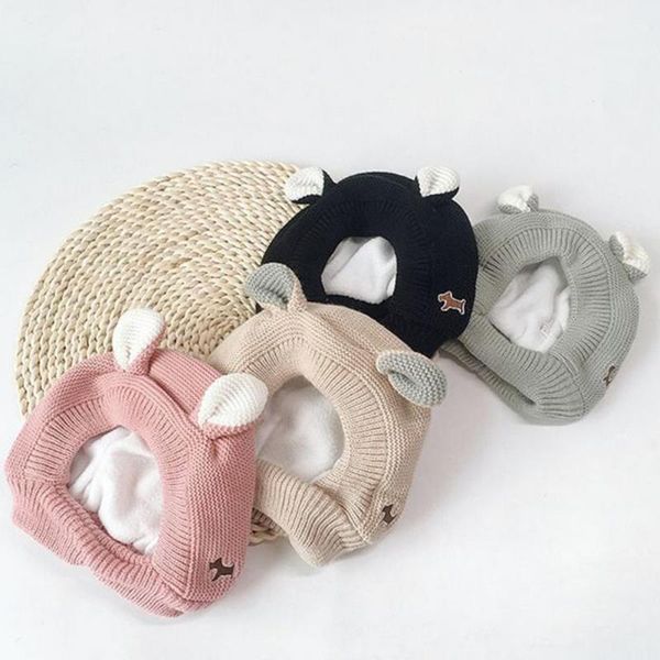 

berets toddler hat korean style knitting infant baby, Blue;gray