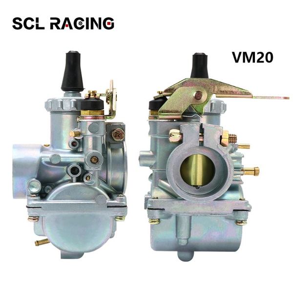 

alconstar 1pc racing motorcyle 20mm carburetor vm20 engine for mikuni carb round slide motorcycle atv fuel system