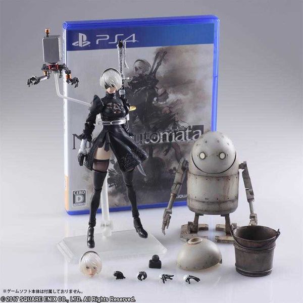 NieR Automata YoRHa No. 2 Type B Figma 2B Machine Lifeform Kaine Nier фигурка куклы модель статуя figura D30 Figura