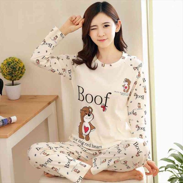 

Listing Autumn Pyjamas Women Carton Cute Pijama Pattern Pajamas Set Thin Pijama Mujer Sleepwear Pajama Wholesale, Black;red