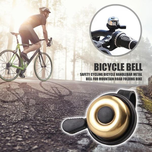 

bike horns retro metal bicycle handlebar horn personality bell mountain road folding cycling equipment accessories 6.3x5.7x5cm