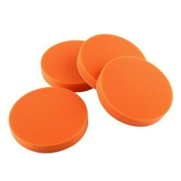 

care products car polisher sponge polishing pad orange parts thickness 25mm waxing set