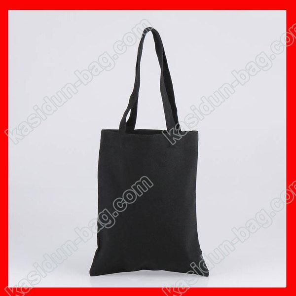 

shopping bags (100pcs/lot) size 34x37cm black red cotton canvas bag