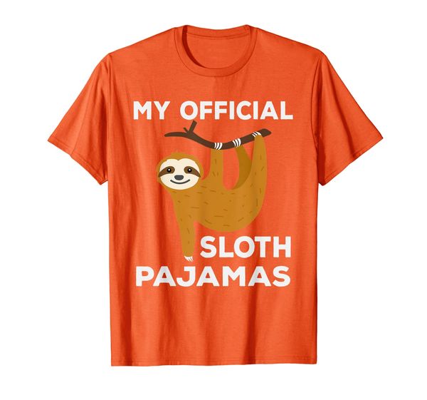 

My Summer Vacation Everyday Sloth Pajamas PJs T-Shirt, Mainly pictures