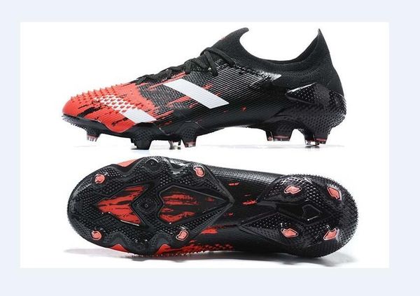 

2021 new predator mutator 20.1 low fg pp paul pogba mens boys soccer football shoes 20+x cleats boots size 39-45 fashion blade ale