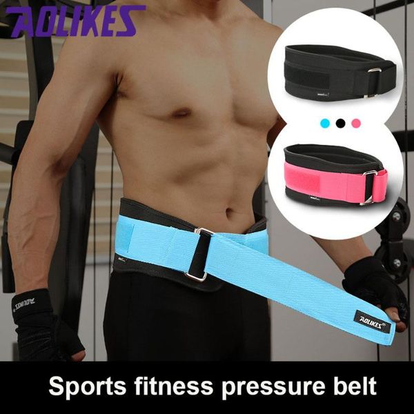 

squat weight lifting belts fitness lower back support waist gym, Black;gray