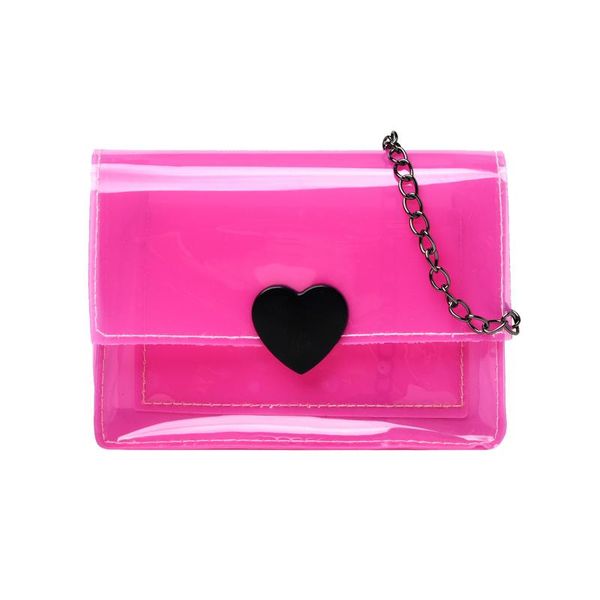 

evening bags fashion women's crossbody messenger transparent jelly shoulder casual ladies handbags small square bag bolsos mujer