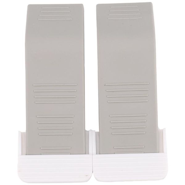

door catches & closers ser 2 pack set premium heavy duty srubber wedge with decorative storage holder-perfect doorsfor draft