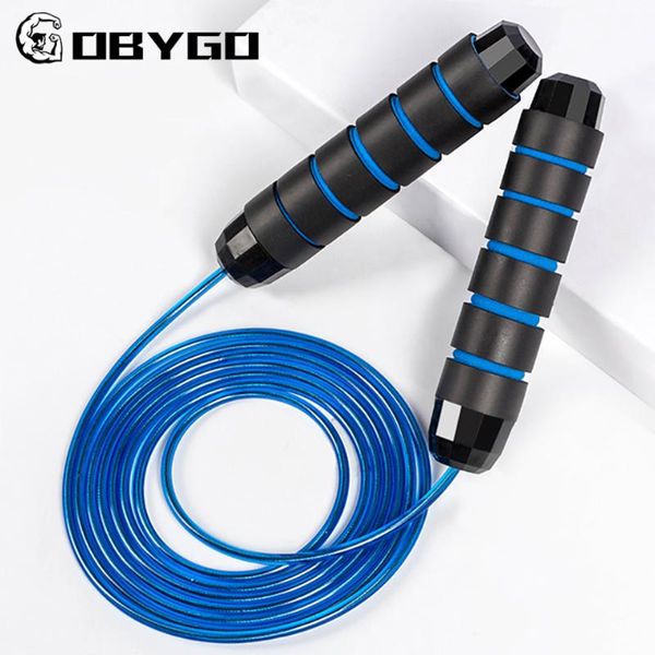 

jump ropes gobygo weight-bearing jumping rope home gym body building training professional skipping exercise fitness equipment unisex
