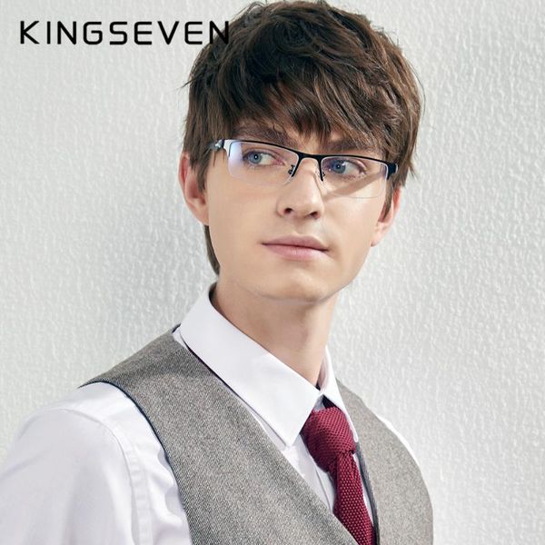 

men tr90 alloy glasses frame fashion male square ultralight eye myopia prescription eyeglasses n9909 sunglasses frames, Black