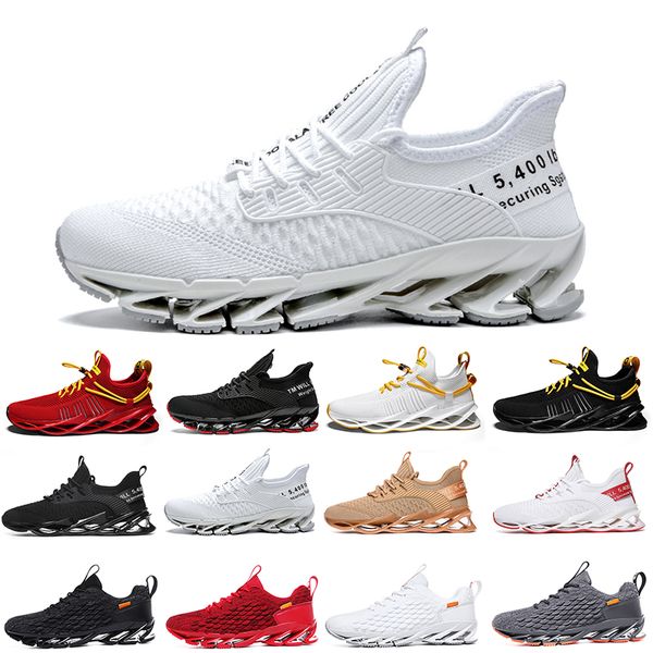 

good quality non-brand men women running shoes blade slip on black white red gray terracotta warriors mens gym trainers outdoor sports sneak