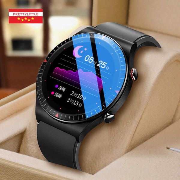 Música Esportiva Smart Watch Men 4G Memória Gravação Função Bluetooth Chamada Full Touch Fitness Tracker SmartWatch para Android iOS