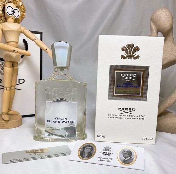 

creed virgin island water perfume 100ml man cologne spray long lasting good smell high capactity quality fragrance fast delivery