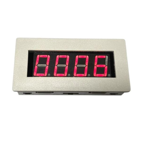 12V 36V Trigger Zähler Modul Akku Speicher 4-Bit 0-9999 Rot 0,56 in Digital Rohr Display mit Shell Fall Timer