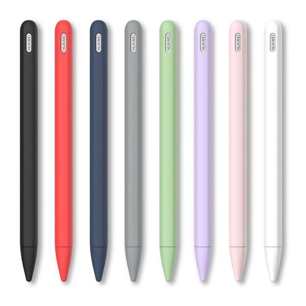 

stylus pens anti-scratch silicone protective cover nib pen case skin for huawei m-pencil accessories pencil mate pad