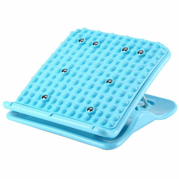 

calf stretcher portable fitness lacing plate standing slanting pedal thinning foot yoga blue resistance bands