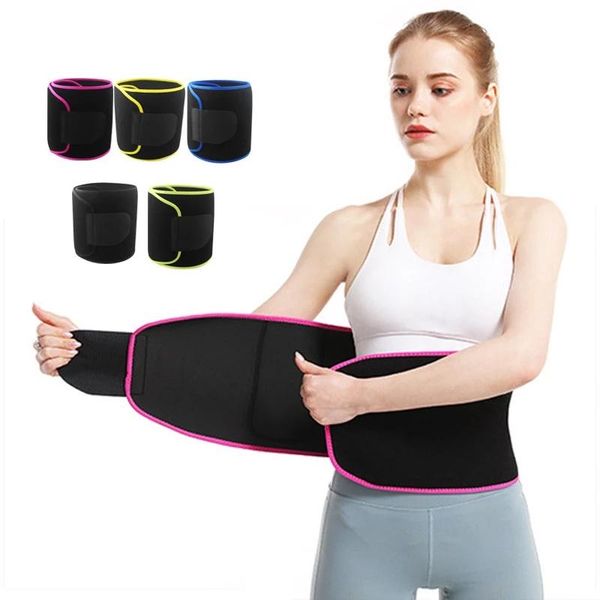 

women men gym waist trainer corset abdomen slimming body shaper support tummy slim belts shaping belt 2021, Black;gray