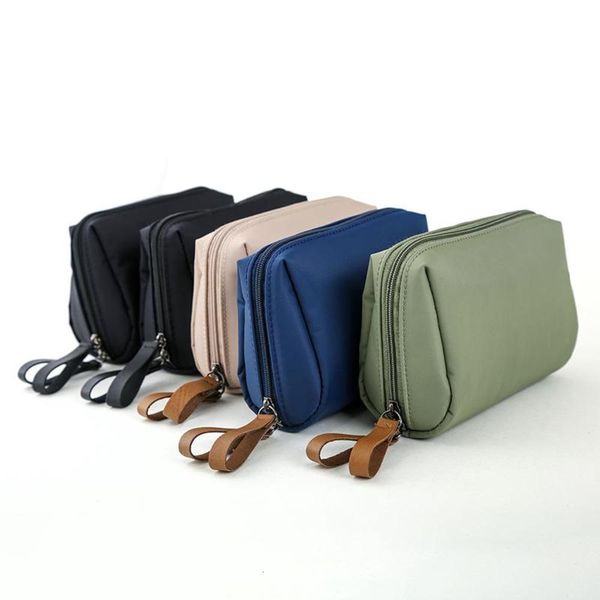 

multifunction travel cosmetic bag women makeup bags toiletri organizer solid color female storage make up case necsari